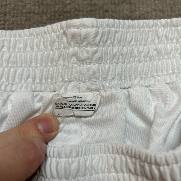 Air Jordan White and Gray Athletic Shorts - Picture 5 of 5